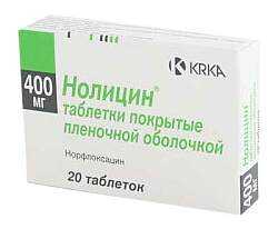 Нолицин: инструкция по применению. Нолицин при цистите2